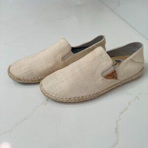 OLUKAI Kaula Pa'a Kapa Espadrille with collapsable heel,  size 8.0